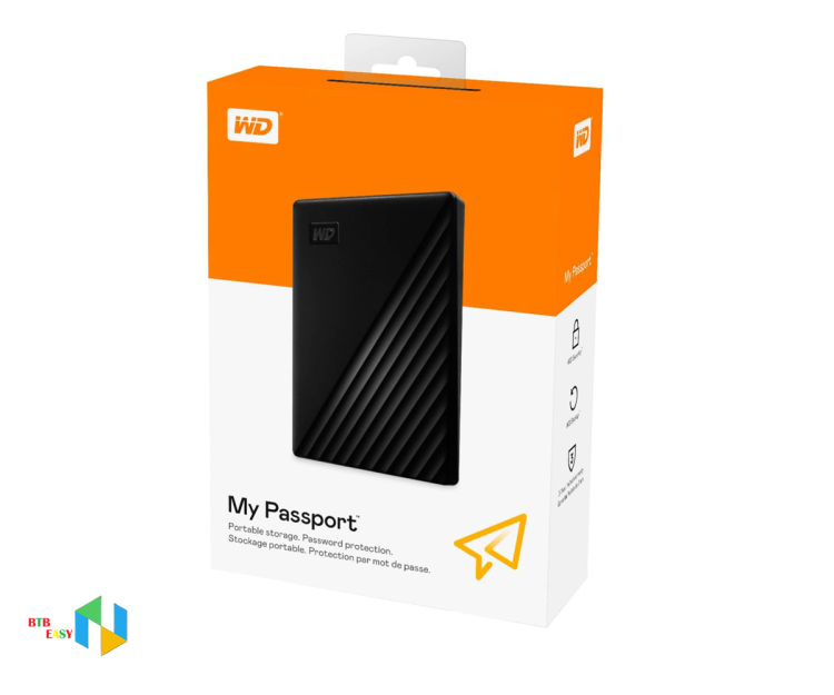 هارد اکسترنال وسترن دیجیتال WD 4TB My Passport